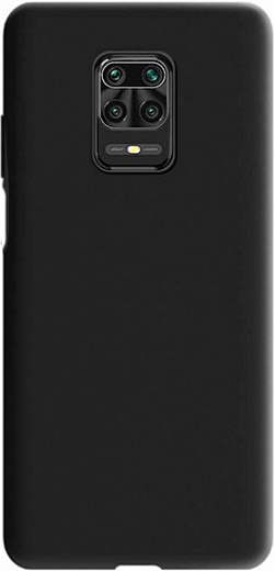 Чехол Bingo Matt для Xiaomi Redmi Note 9S/Note 9 Pro (черный)